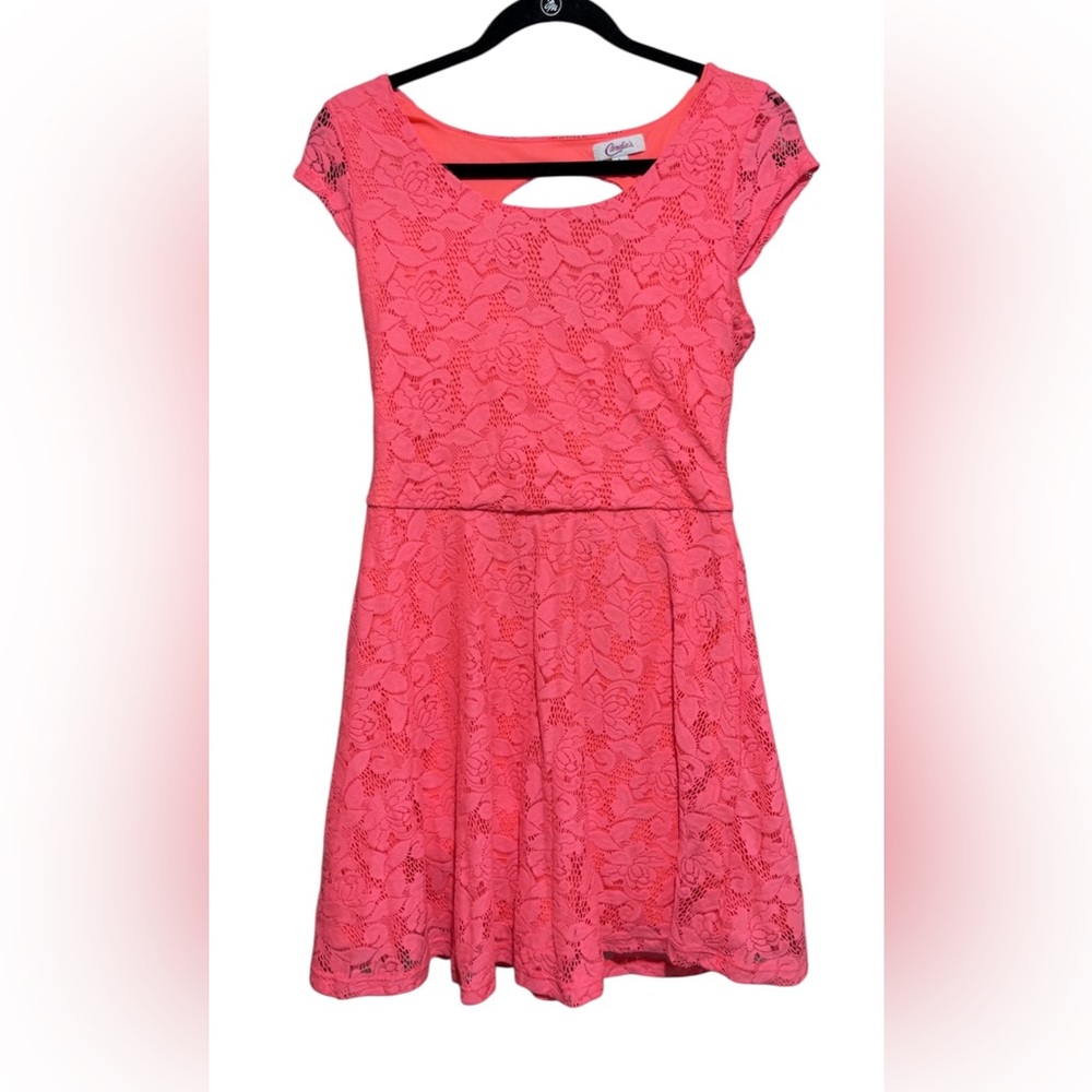 ❌TRADED❌ Coral Lace Dress